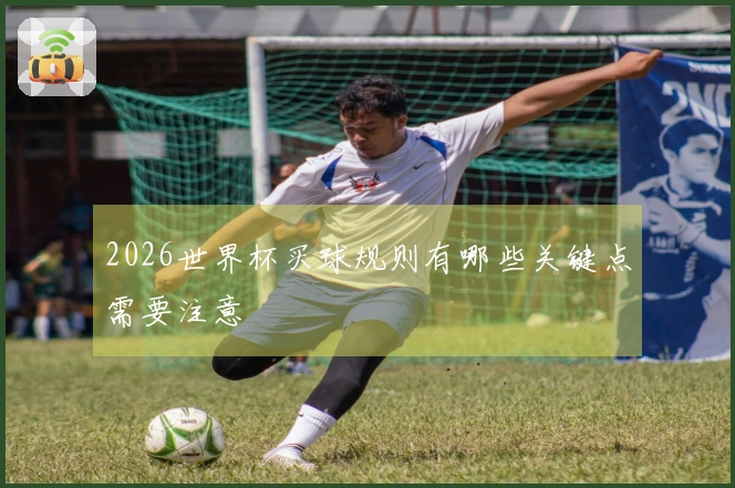 2026世界杯买球规则有哪些关键点需要注意